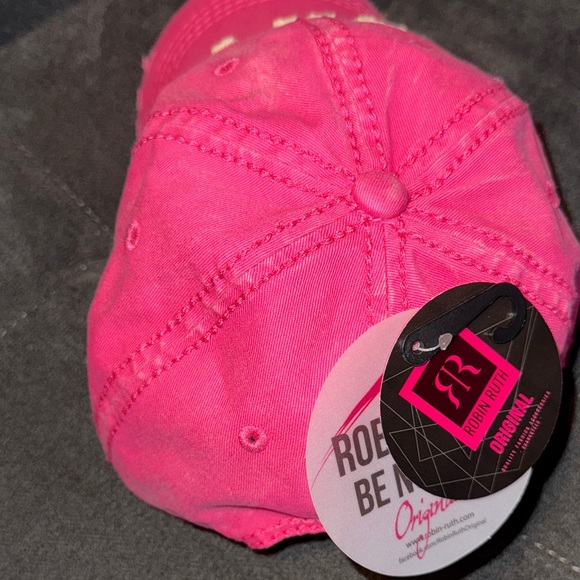 Robin Ruth Fuchsia Texas Cap - Picture 3 of 5